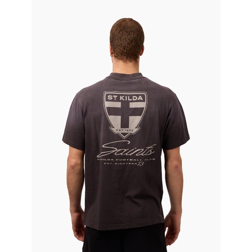 St Kilda Saints Sun Bleached Vintage Tee
