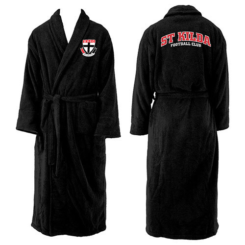 St Kilda Saints Unisex Adults Dressing Gown