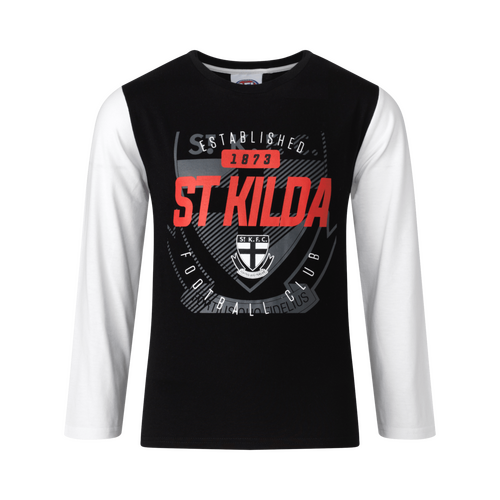 St Kilda Saints Youths Long Sleeve T-Shirt