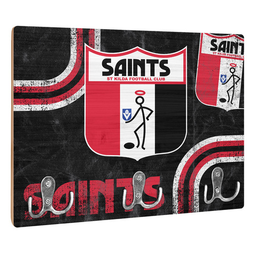 St Kilda Saints Heritage Wall Key Rack