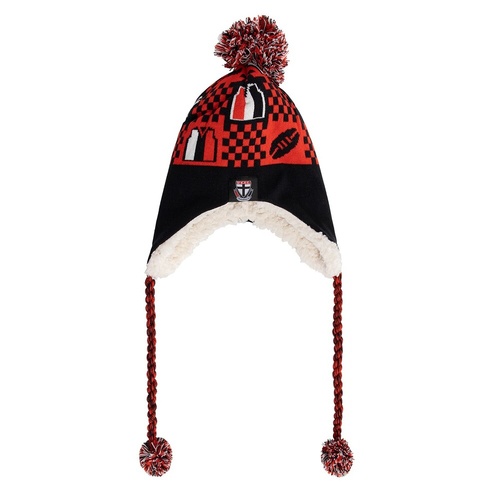 St Kilda Saints Sherpie Beanie