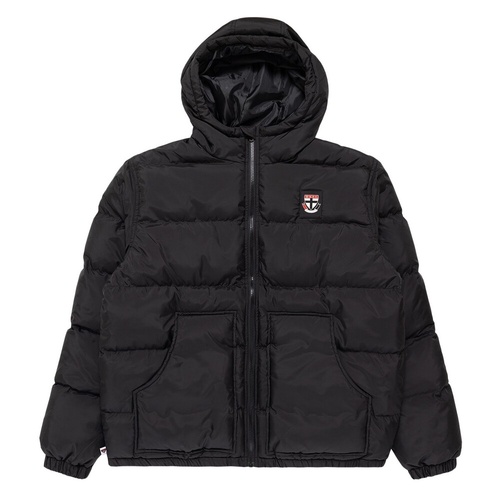 St Kilda Saints Mens Hooded Puffa Jacket