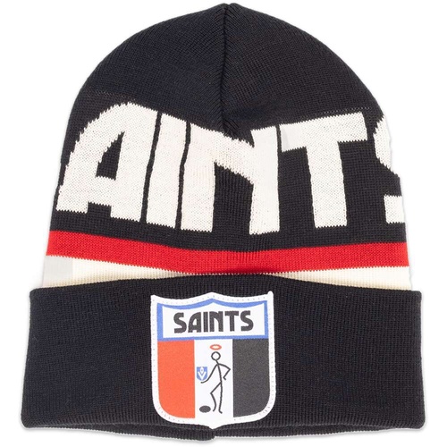 St Kilda Saints Merino Wool Throwback Beanie
