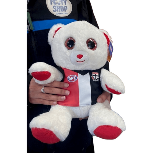 St Kilda Saints Large 30cm Sparkle Bear