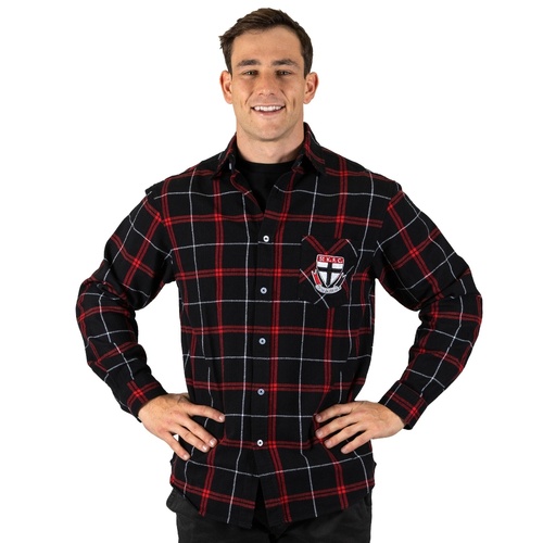 St Kilda Saints Mustang Flannel Shirt