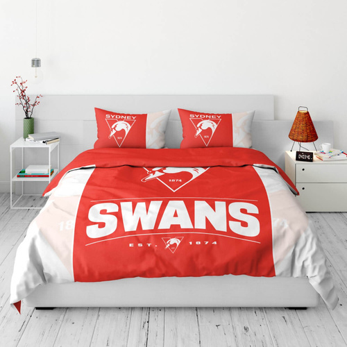Sydney Swans Queen Doona Cover