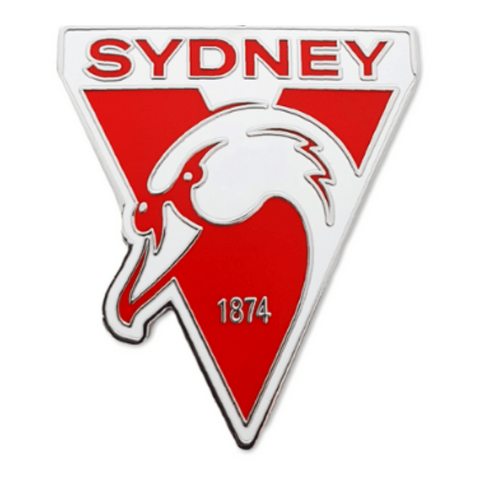 Sydney Swans Logo Metal Pin Badge