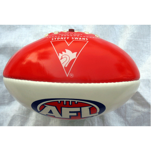 Sydney Swans Small 20cm PVC Football