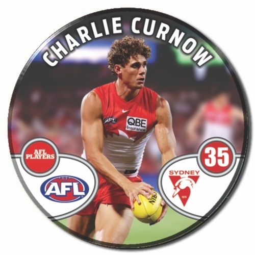 Sydney Swans 2026 Player Action Badge - CURNOW