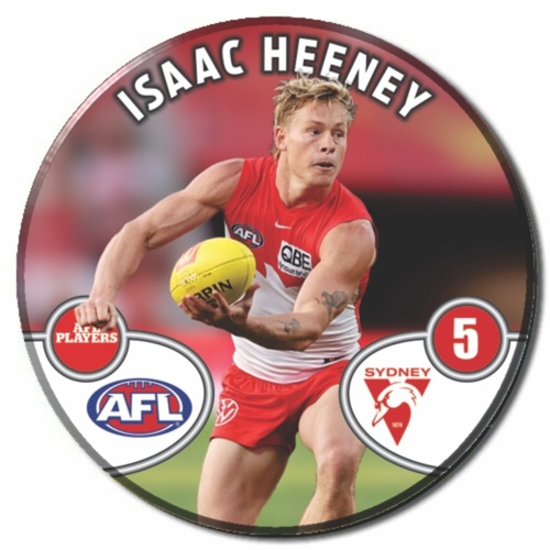 Sydney Swans 2026 Player Action Badge - HEENEY
