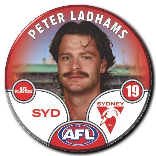 Sydney Swans 2025 Player Pin Badge - LADHAMS