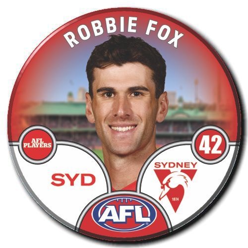 Sydney Swans 2025 Player Pin Badge - FOX
