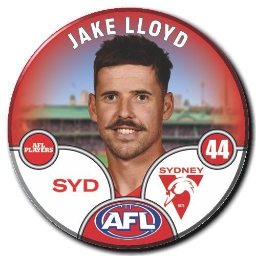 Sydney Swans 2025 Player Pin Badge - LLOYD