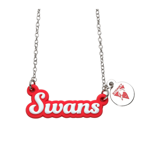 Sydney Swans Script Necklace