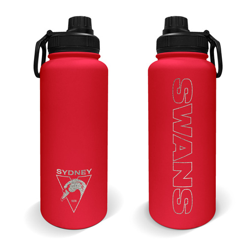 Sydney Swans Stainless Steel 960mL Drink Bottle