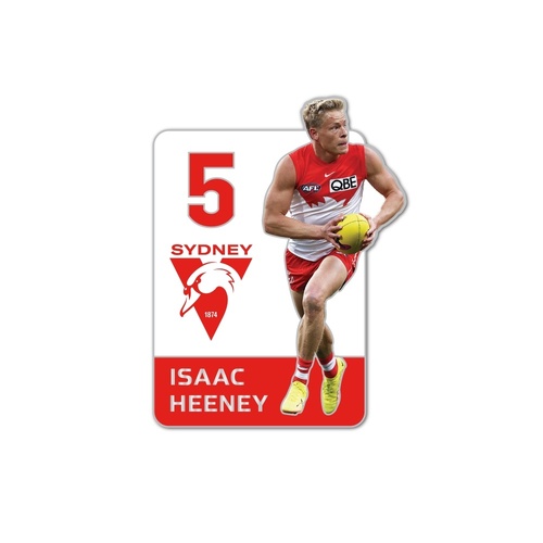 Sydney Swans Isaac Heeney Player Pin