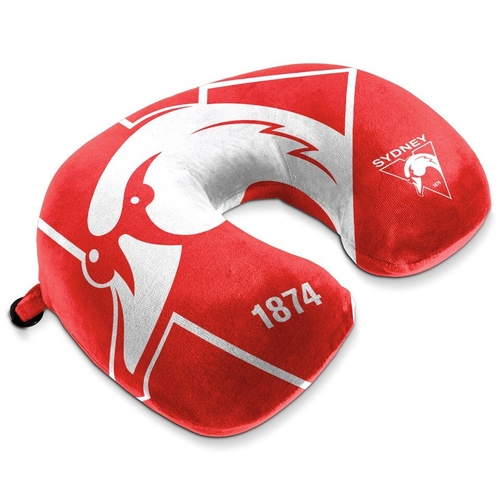 Sydney Swans Travel Pillow