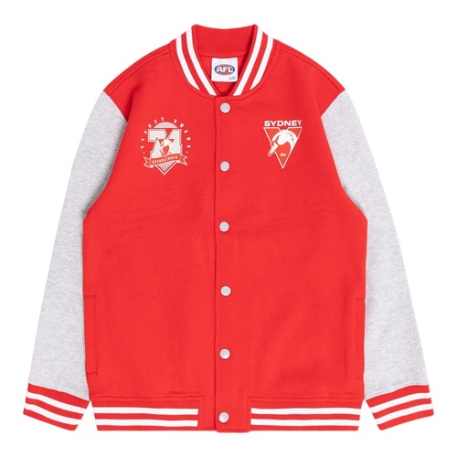 Sydney Swans Youths Varsity Fleece Jacket