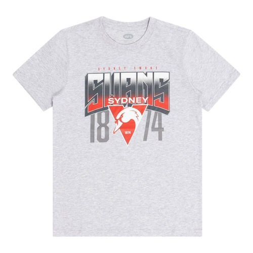 Sydney Swans Youths Grey Supporter Tee
