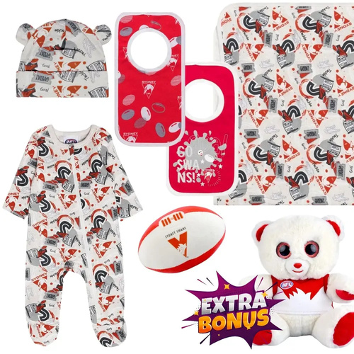 Sydney Swans New Baby AFL Gift Pack