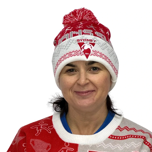 Sydney Swans Adult Ugly Beanie