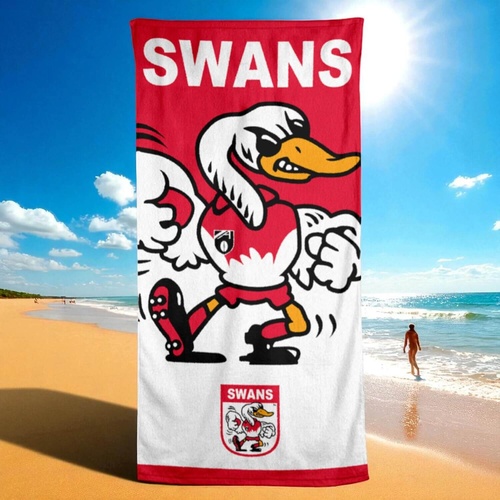 Sydney Swans Jumbo Beach Towel