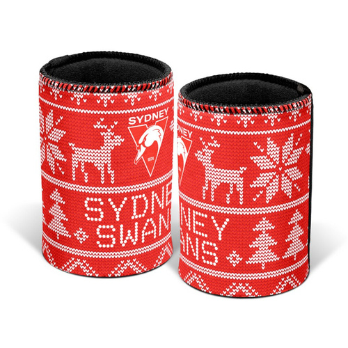 Sydney Swans Xmas Stubby Holder