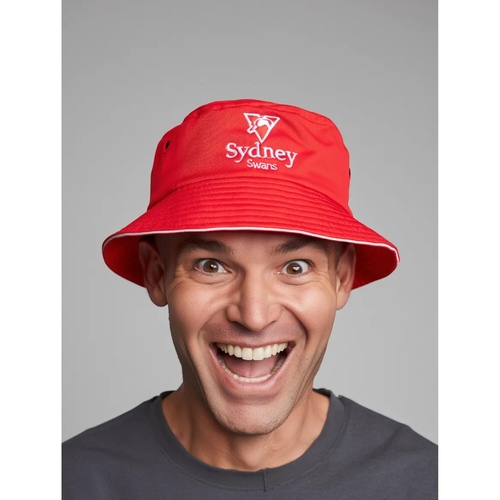 Sydney Swans Crest Bucket Hat