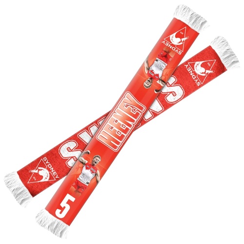 Sydney Swans Isaac Heeney Player Scarf