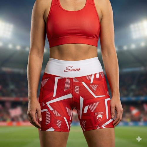 Sydney Swans Womens Voltra Exercise Shorts