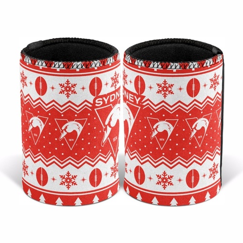 Sydney Swans Christmas Stubby Holder