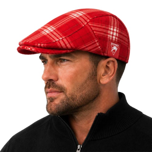Sydney Swans Angus Flat Cap