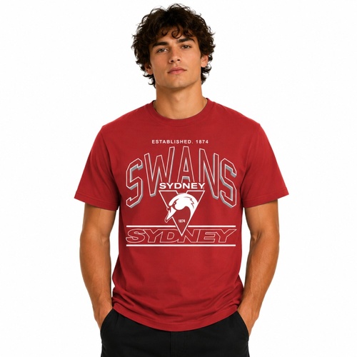 Sydney Swans Mens Arch Stack Tee