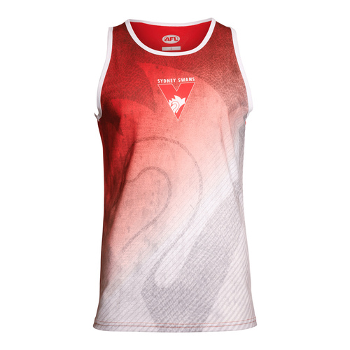 Sydney Swans Mens Training Singlet