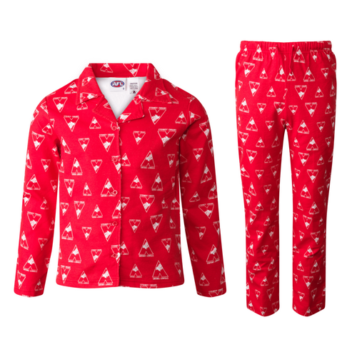 Sydney Swans Youths Flannelette PJ Set