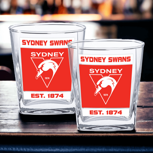 Sydney Swans Spirit Glasses Set of 2