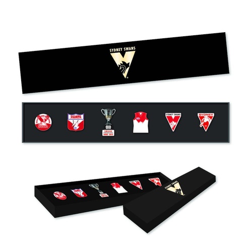 Sydney Swans Pin Set Gift Box