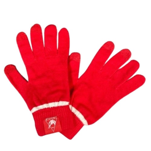 Sydney Swans Touchscreen Gloves