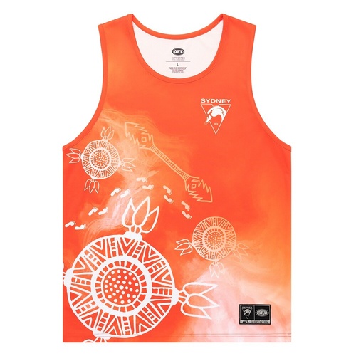 Sydney Swans Indigenous Mens Training Singlet