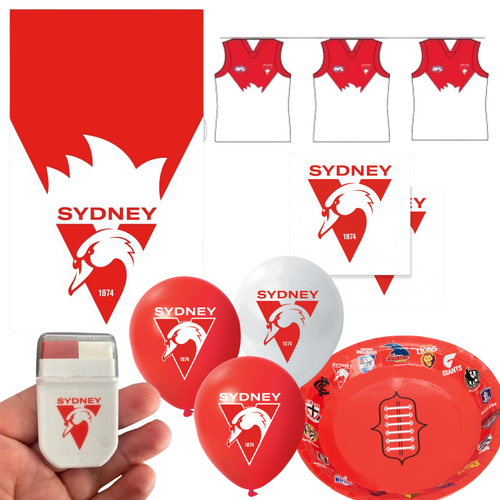 Sydney Swans Supporter Party Pack