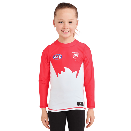 Sydney Swans Kids Rash Top