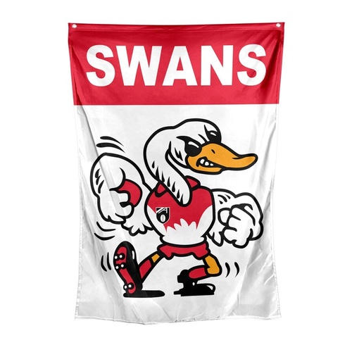 Sydney Swans Retro Wall Flag