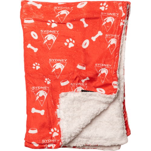 Sydney Swans Dog Blanket