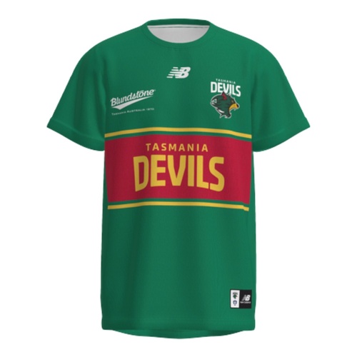Tasmania Devils 2026 New Balance Youths Warm Up Tee