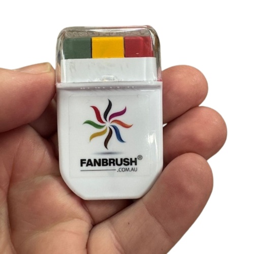 Tasmania Devils Fanbrush Face Paint