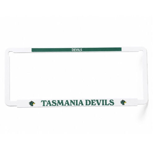 Tasmania Devils Car Number Plate Surrounds Set of 2