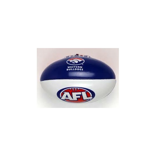 Western Bulldogs Small 20cm PVC Football