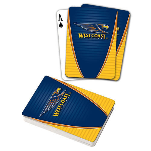 West Coast Eagles Playing Cards