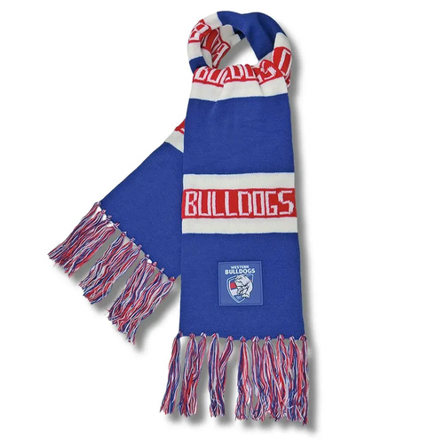 Western Bulldogs Traditional Bar Scarf