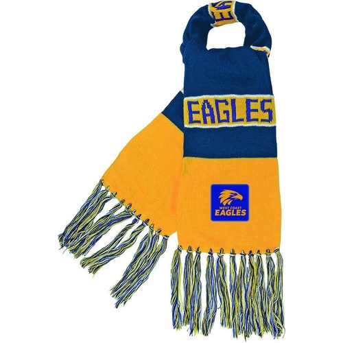 West Coast Eagles Traditional Bar Scarf